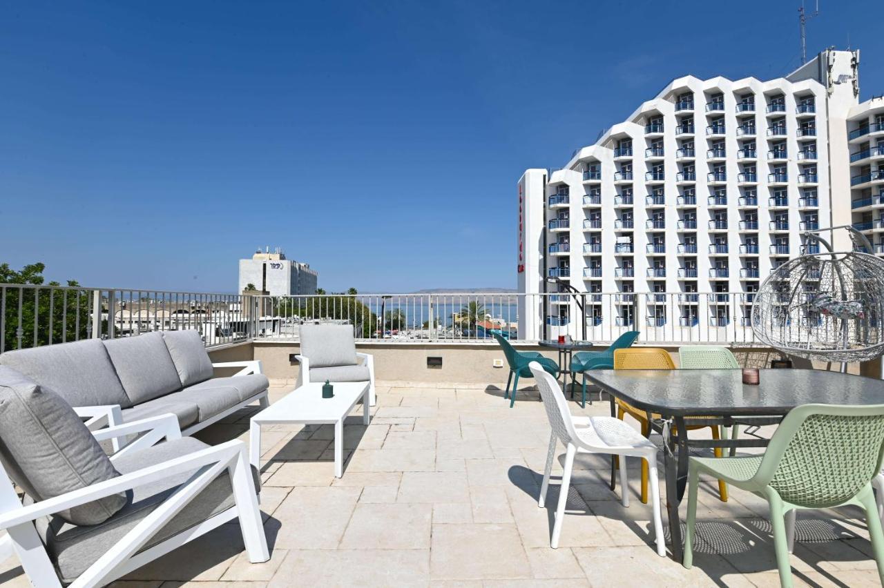 Yalarent Promenade Amazing 3Br Apt With Roof Terrace Tiberias Exterior photo